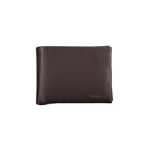 Calvin Klein Men's Brown Leather Wallet - One Size - Main Image