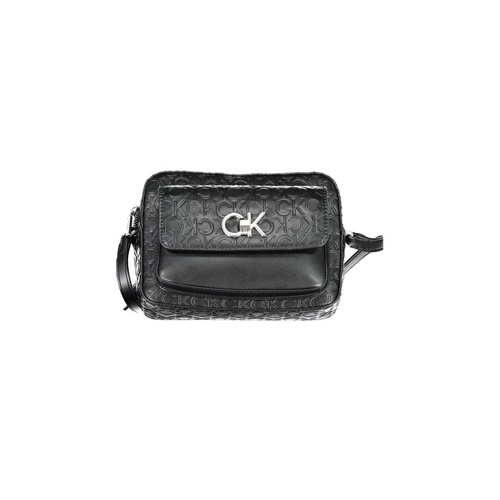 Calvin Klein Women's Black Polyester Handbag - One Size - Main Image
