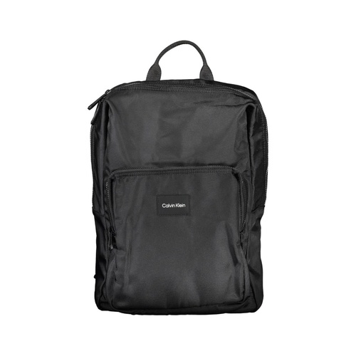 Calvin Klein Men's Black Polyester Backpack - One Size - Main Image