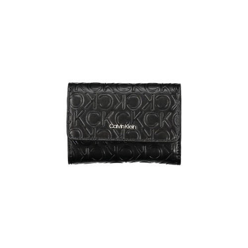 Calvin Klein Women's Black Polyester Wallet - One Size - Main Image