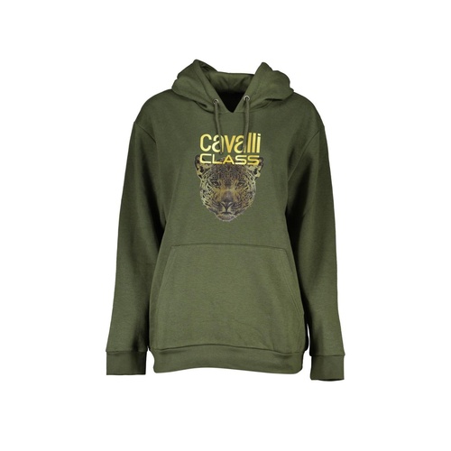 Cavalli Class Women's Green Cotton Sweater - XL - Main Image