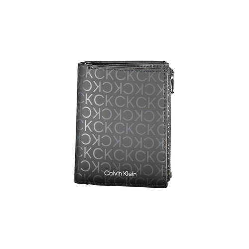 Calvin Klein Men's Black Polyester Wallet - One Size - Main Image