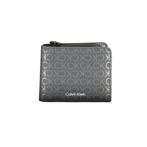 Calvin Klein Men's Black Polyester Wallet - One Size - Main Image
