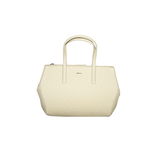 Calvin Klein Women's Beige Polyester Handbag - One Size - Main Image