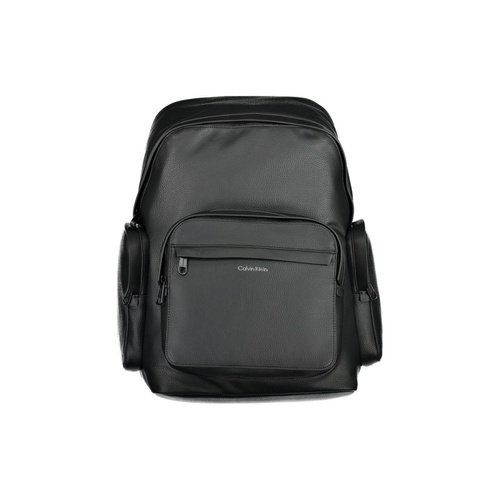 Calvin Klein Men's Black Polyester Backpack - One Size - Main Image
