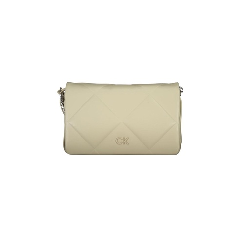 Calvin Klein Women's Beige Cotton Handbag - One Size - Main Image