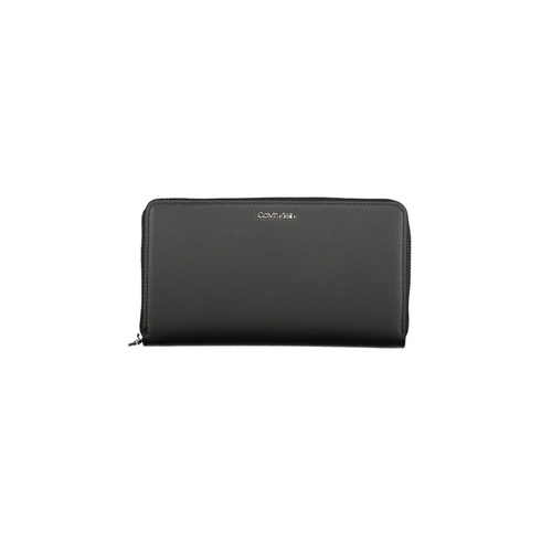 Calvin Klein Women's Black Polyester Wallet - One Size - Main Image