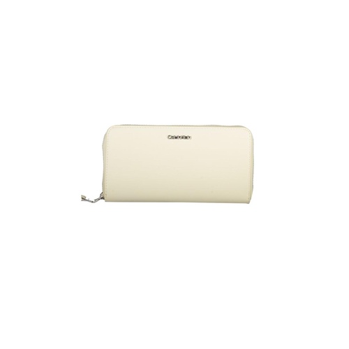 Calvin Klein Women's Beige Polyethylene Wallet - One Size - Main Image