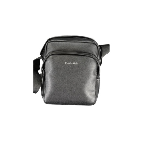 Calvin Klein Men's Black Polyester Shoulder Bag - One Size - Main Image