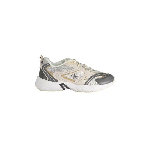 Calvin Klein Men's Beige Polyester Sneaker - 43 EU - Main Image