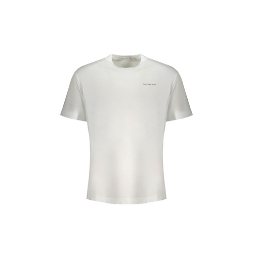 Calvin Klein Men's White Cotton T-Shirt - XL - Main Image