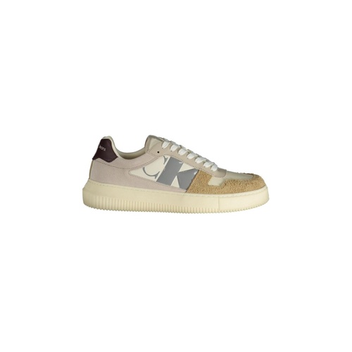 Calvin Klein Men's Beige Polyester Sneaker - 45 EU - Main Image