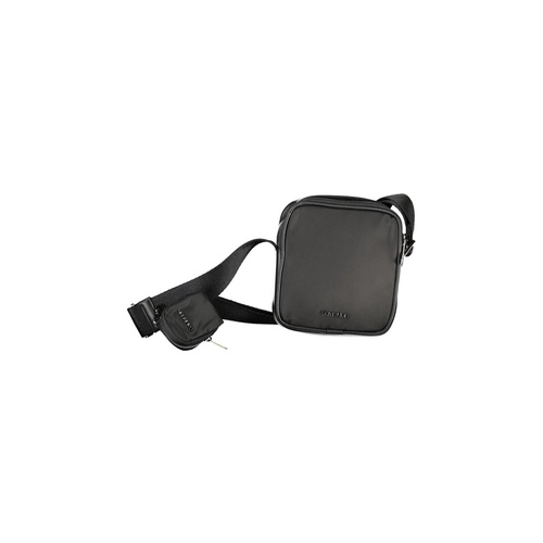 Calvin Klein Men's Black Polyester Shoulder Bag - One Size - Main Image