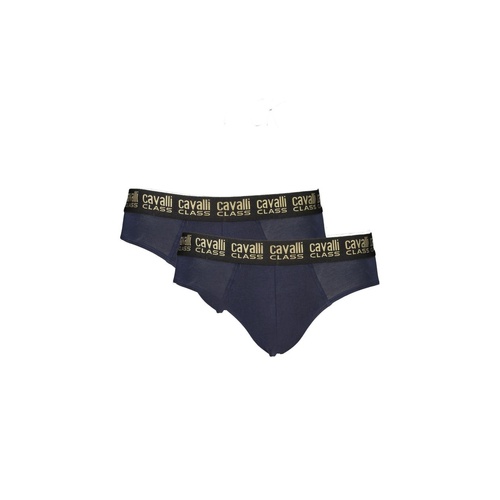 Cavalli Class Men's Blue Cotton Underwear - 2XL - Main Image