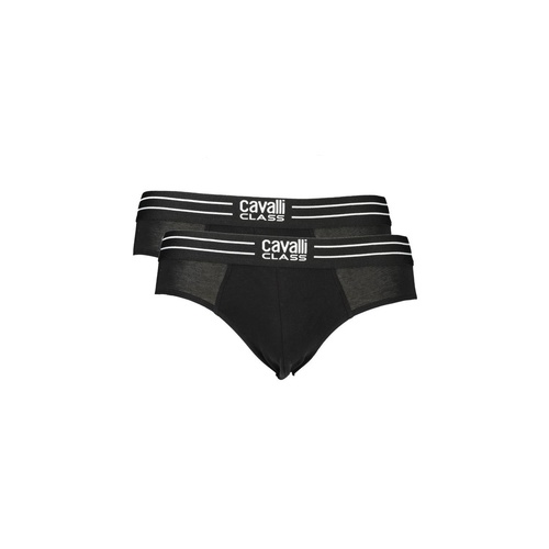 Cavalli Class Men's Black Cotton Underwear - S - Main Image