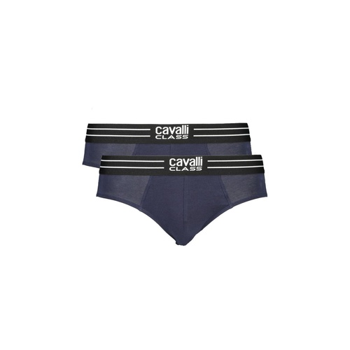Cavalli Class Men's Blue Cotton Underwear - 2XL - Main Image