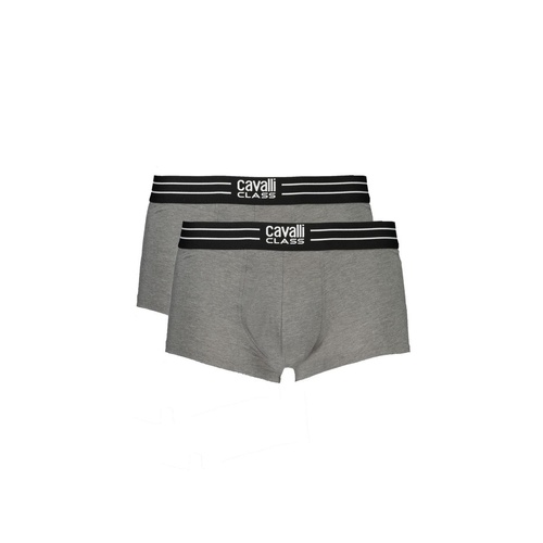 Cavalli Class Men's Gray Cotton Underwear - M - Main Image