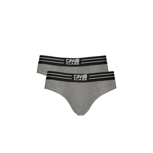 Cavalli Class Men's Gray Cotton Underwear - 2XL - Main Image