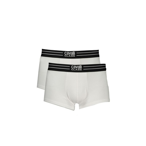 Cavalli Class Men's White Cotton Underwear - L - Main Image