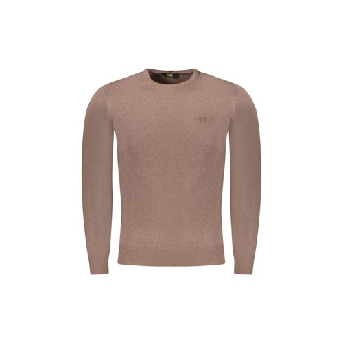 Cavalli Class Men's Brown Polyester Sweater - 2XL - Main Image