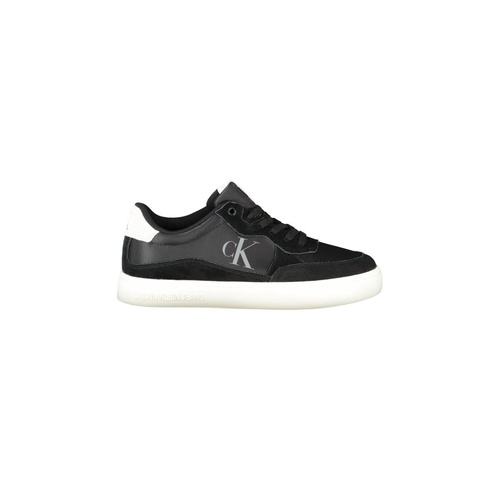 Calvin Klein Men's Black Polyester Sneaker - 42 EU - Main Image