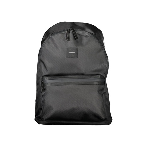 Calvin Klein Men's Black Polyester Backpack - One Size - Main Image