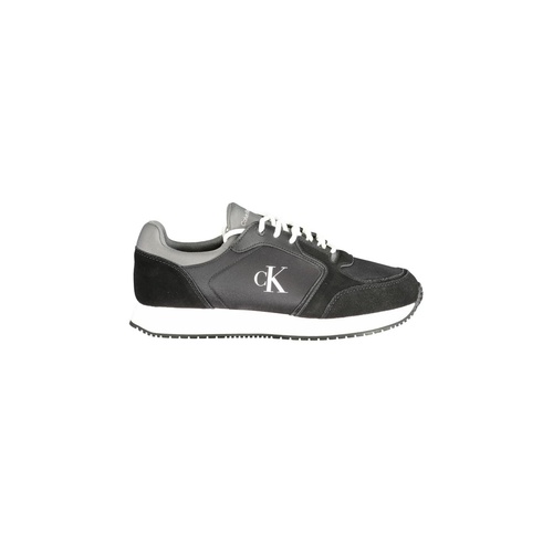 Calvin Klein Men's Black Polyester Sneaker - 44 EU - Main Image