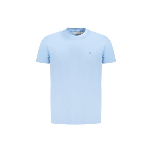 Calvin Klein Men's Light Blue Cotton T-Shirt - XL - Main Image