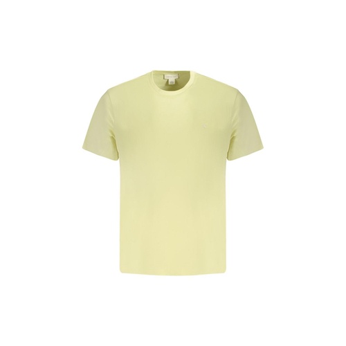 Calvin Klein Men's Yellow Cotton T-Shirt - XL - Main Image