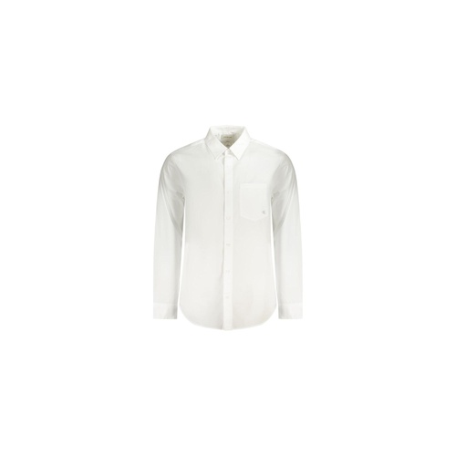 Calvin Klein Men's White Cotton Shirt - L - Main Image
