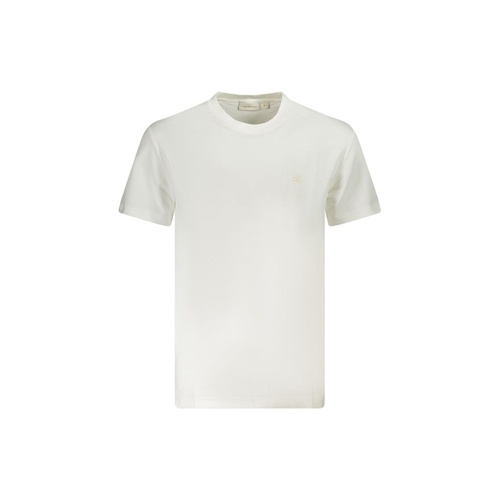 Calvin Klein Men's White Cotton  T-Shirt - XL - Main Image