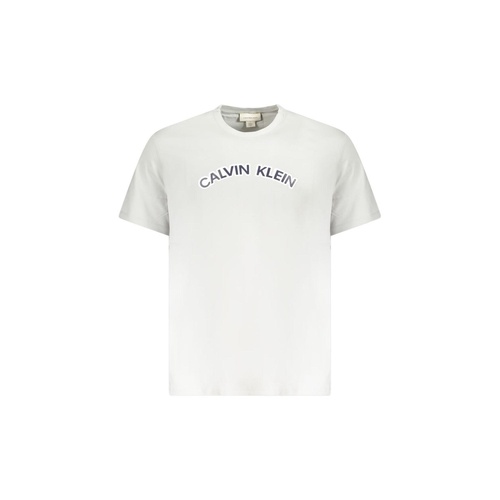 Calvin Klein Men's Gray Cotton  T-Shirt - XL - Main Image