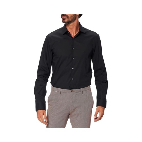 Calvin Klein Men's Black Cotton Shirt - 42 EU - Main Image