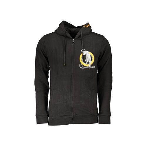 Cavalli Class Men's Black Cotton Sweater - S - Main Image