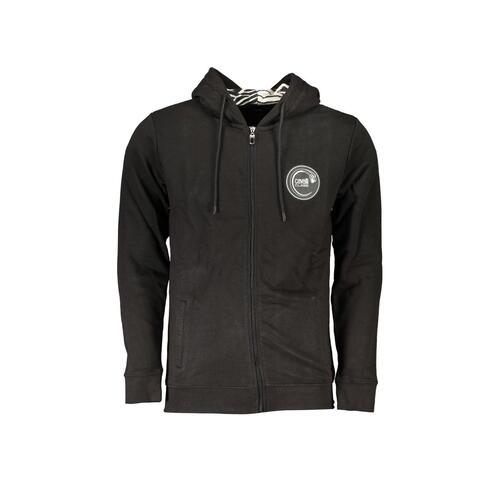 Cavalli Class Men's Black Cotton Sweater - S - Main Image