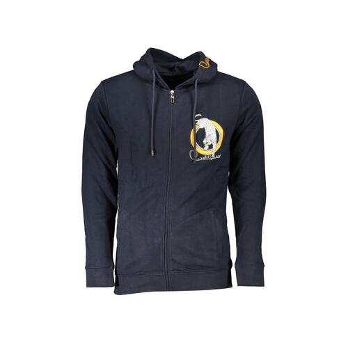 Cavalli Class Men's Blue Cotton Sweater - XL - Main Image