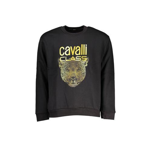 Cavalli Class Women's Black Cotton Sweater - S - Main Image