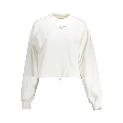 Calvin Klein Women's White Cotton Sweater - 2XL - Main Image