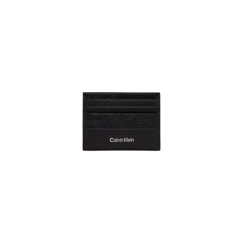 Calvin Klein Men's Black Leather Wallet - One Size - Main Image