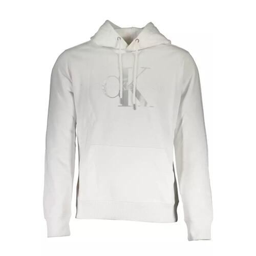 Calvin Klein Men's White Cotton Sweater - M - Main Image