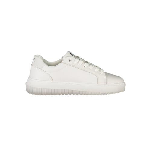 Calvin Klein Women's White Polyester Sneaker - 41 EU - Main Image