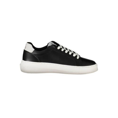 Calvin Klein Women's Black Polyester Sneaker - 38 EU - Main Image