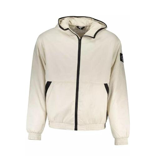 Calvin Klein Men's Beige Polyester Jacket - M - Main Image