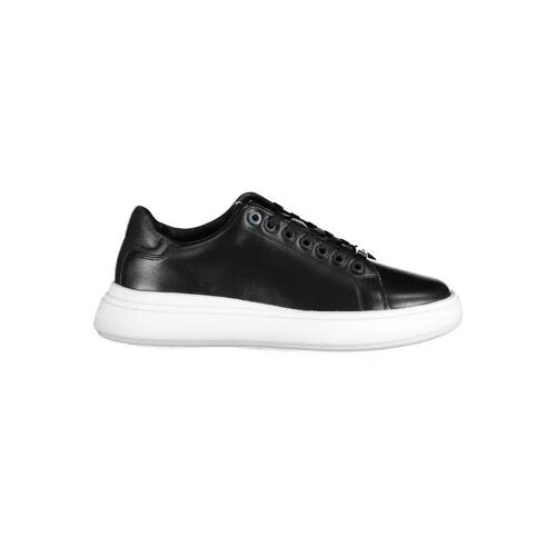 Calvin Klein Women's Black Polyester Sneaker - 37 EU - Main Image