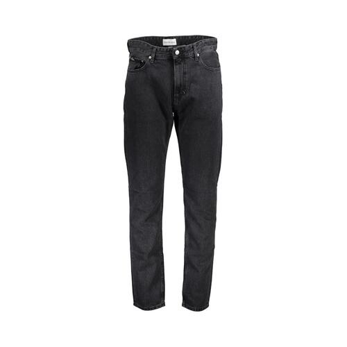 Calvin Klein Men's Black Cotton Jeans & Pant - W30 US - Main Image