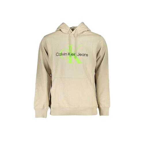 Calvin Klein Men's Beige Cotton Sweater - 2XL - Main Image