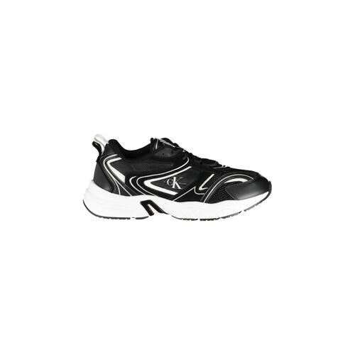 Calvin Klein Men's Black Polyester Sneaker - 41 EU - Main Image