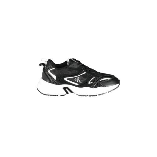 Calvin Klein Women's Black Polyester Sneaker - 39 EU - Main Image