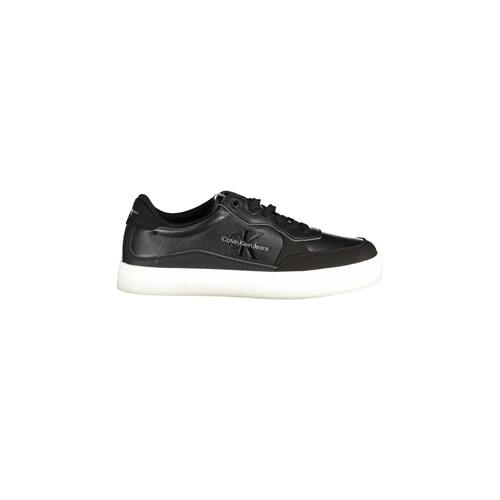 Calvin Klein Men's Black Polyester Sneaker - 40 EU - Main Image
