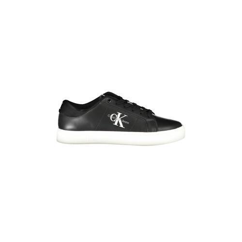Calvin Klein Men's Black Polyester Sneaker - 42 EU - Main Image